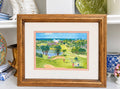 Princess Golf” Bermuda Watercolor by Diana Higginbotham – Framed