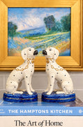 Vintage Staffordshire Dalmatian Pair