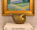 Vintage Brass Bird Figurine | 4½″ × 3″