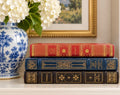 Vintage Leather-Bound Classics — Set of Three