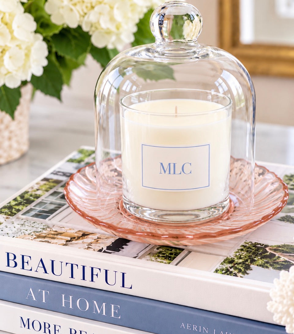 Vintage Pink Rosaline Candle Set