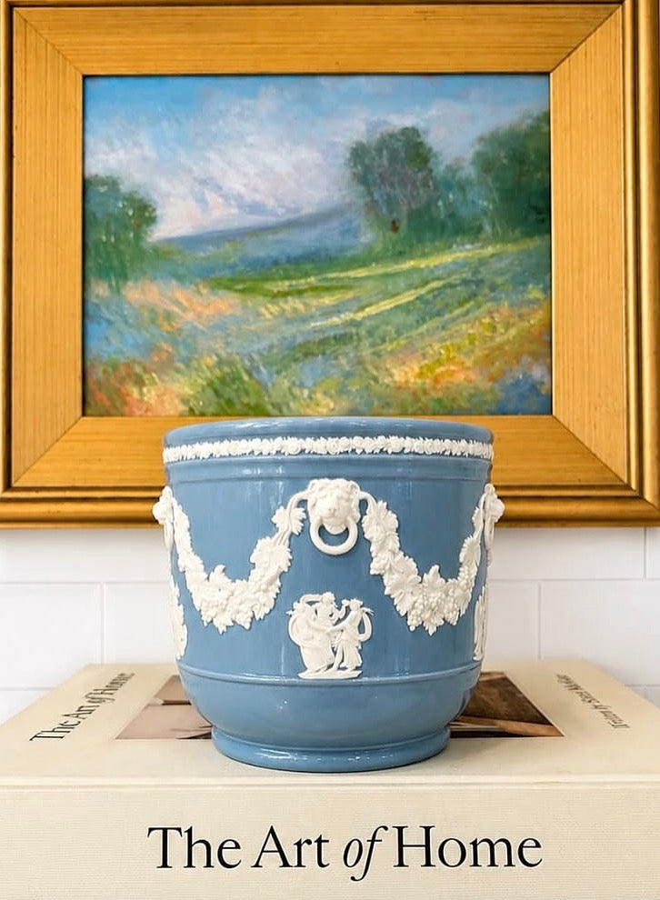 5” x 5” vintage Jasperware by Wedgwood