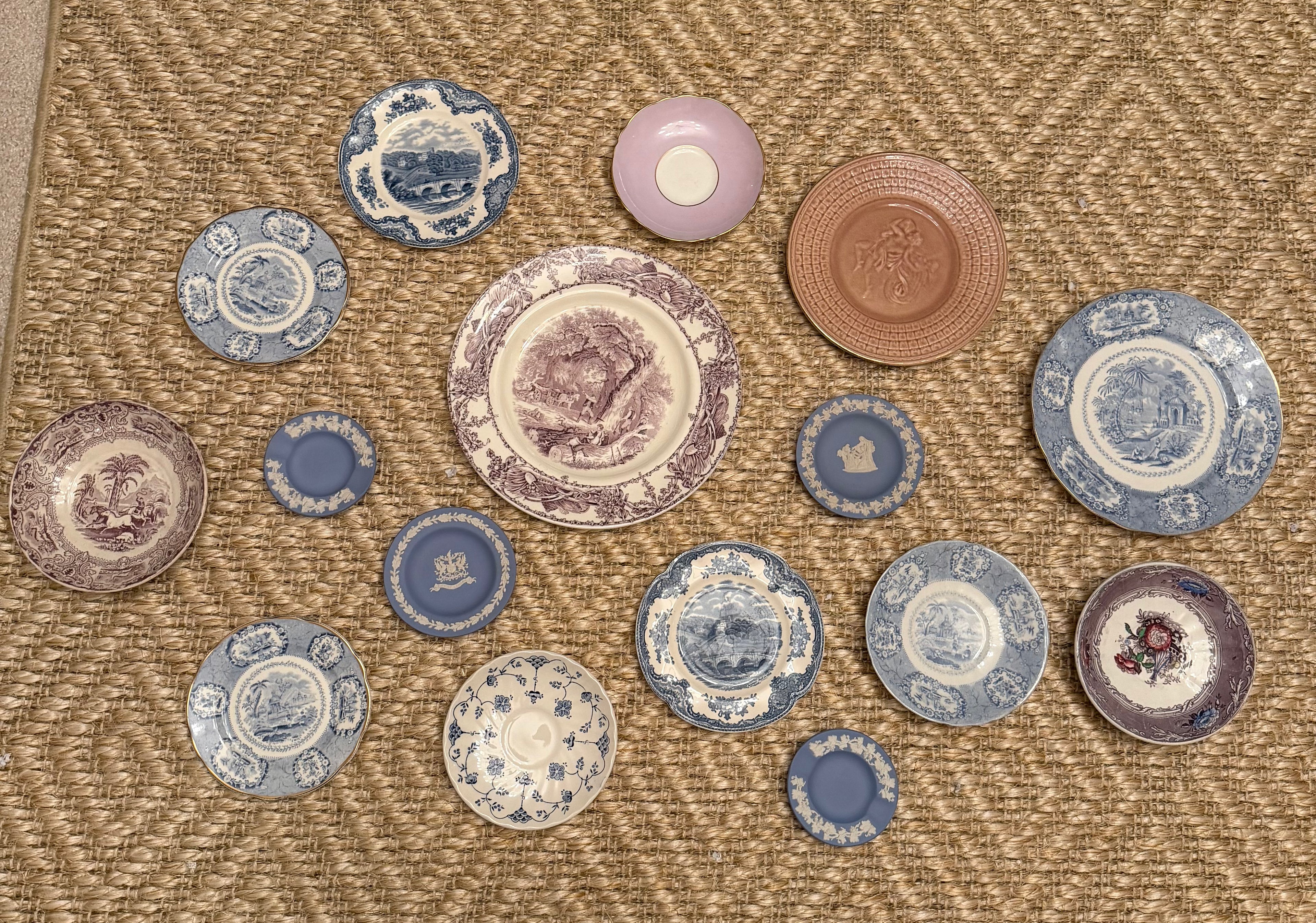Vintage Eclectic Plate Wall Collection