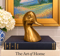 Vintage Brass Duck Bust