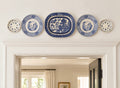 Vintage Blue & White Plate Wall Collection