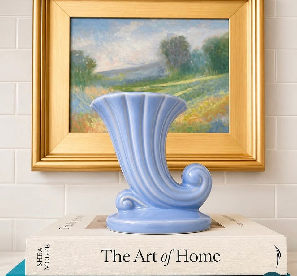 Light Blue Vase